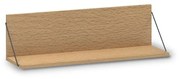 Polica závesná 80 x 23 x 23 cm, buk