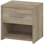 Nočný stolík Garona Sivá Dub 11012277