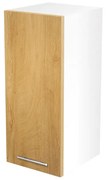 Horná skrinka Vento G-30/72, biela / dub medový