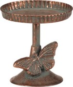 Kovový svietnik 14 cm medený FUP563-S