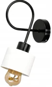 BERGE LED nástenné svietidlo LOFT - 1xE27 - KUBEK WHITE
