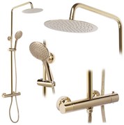 Rea Vincent - sprchový set, zlatá, REA-P8005
