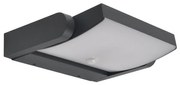 Brilagi-LED Vonkajšie nástenné svietidlo so senzorom ANKLE LED/18W/230V 4000K IP65 BG1409