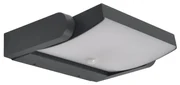 Brilagi-LED Vonkajšie nástenné svietidlo so senzorom ANKLE LED/18W/230V 4000K IP65 BG1409
