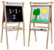 2Kids Toys - Magnetická obojstranná drevená tabuľa