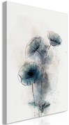 Artgeist Obraz - Blue Poppies (1 Part) Vertical Veľkosť: 40x60, Verzia: Premium Print