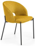 Jedálenská stolička Alanna, žltá
