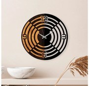 Nástenné hodiny pr. 56 cm 1xAA drevo/kov