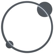 Nástenné LED svietidlo Saturno2, 1x LED 25w, 4000k, b