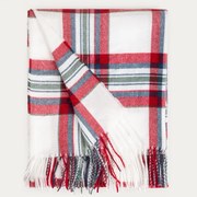 Deka CHECKSY biela / červená 758256