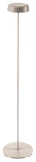 Livarno home Aku LED stojacia lampa (béžová) (100394633)