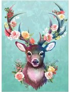 5870 NORIMPEX 5D Diamantová mozaika - jeleň