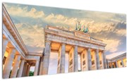 Obraz - Brandenburská brána, Berlín, Nemecko (120x50 cm)