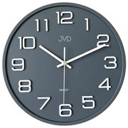 Dizajnové nástenné hodiny JVD HX2472.1 šedé