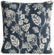 DEKORAČNÁ OBLIEČKA NA VANKÚŠ LEN30 50X50 CM VZOROVANÁ