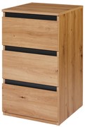 Livarno home Úzka komoda Genf s 3 zásuvkami  (100371951)