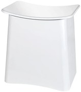 WENKO 22949100 - Stolička WING 45x48 cm biela/čierna