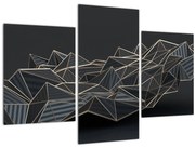 Obraz abstrakcie (90x60 cm)