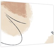 Obraz - Biela abstrakcia (70x50 cm)