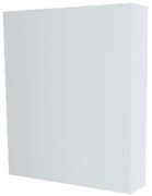 Mereo, Mereo Kúpeľňová zrkadlová skrinka 60 cm, galerka, 1x dvierka ľavá, Multidecor, Biela Arctic, MER-CN798G61BIAA
