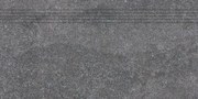 Schodovka Rako Kaamos čierna 30x60 cm mat DCPSE588.1