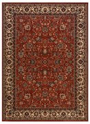 Koberec KASHQAI 4362 200 ornament, bordový / béžový