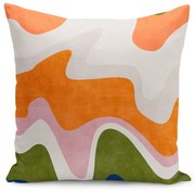 Obliečka na vankúš 43x43 cm Squiggly Orange – Mila Home