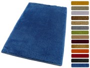 ROUTNER Kúpeľňová predložka UNI COLOR Modrá 10107 - Modrá / 50 x 80 cm 10107