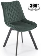 Stolička K520 tmavý zelená