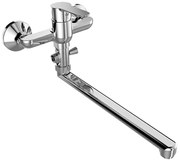 Mereo Mereo, Nástenná batéria do byt. jadra, Zuna, s plochým ramienkom 300 mm, bez príslušenstva, MER-CB60204Z