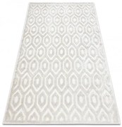 Koberec šnúrkový SANTO SIZAL 58380 Heksagon béžový