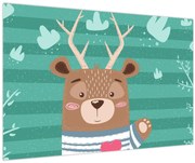 Obraz - Jeleň (90x60 cm)