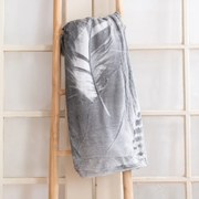 Homeville deka mikroplyš Pierka sivá - 220x200 cm