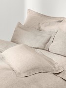 Obliečka na paplón z ľanu's lemom Linna