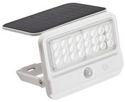 Rabalux 77090 - LED solárne nástenné svietidlo FLAXTON LED/7W/3,7V IP54 biele