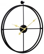 Nástenné hodiny Circulo čierne