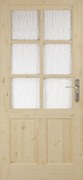 Orkan Interiérové dvere 6lux Eco 70 L, 750 × 1 985 mm, masívne drevo, ľavé, borovica, presklené