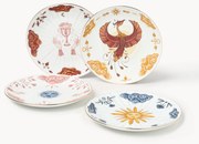 Raňajkové taniere Mystic, 4 ks