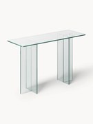 Sklenený konzolový stolík Anouk