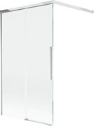 Mexen Rox 2-krídlový posuvný sprchový paraván 120 x 150 cm, transparentný, chróm - 8C9-120-003-01-00
