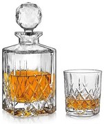 Crystal Bohemia BRIXTON whisky set (1 + 6)