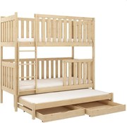 Posteľ Emilka 80x180 borovica