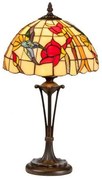 Tiffany lampa na čítanie COLIBRI 47*Ø25