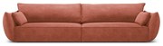 Červená pohovka 248 cm Vanda - Mazzini Sofas