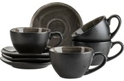 Mäser Súprava šálok na kávu s podšálkami Niara Organic 4+4 ks