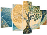 Obraz – Strom života v mesiaci (150x105 cm)