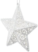 Plastová vianočná ozdoba 11,5 cm Star – Dakls