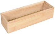 BISK Erga Laos, bambusový kontajner na kozmetiku 23x7,5x6cm, prírodná hnedá, ERG-08127