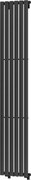 Mexen Oregon, vykurovacie teleso 1800 x 360 mm, 604 W, čierna, W202-1800-350-00-70