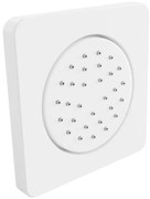 Mexen - podmietková sprchová tryska, štvorcová, 130x130 mm, biela, 79366-20